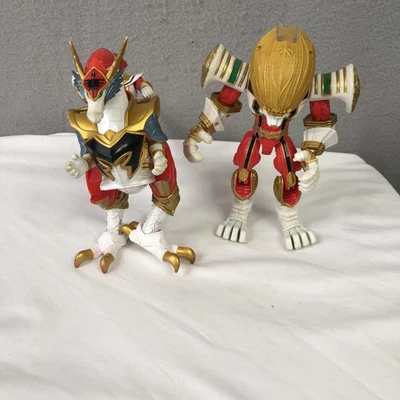 Lote 2 figuras rojas Power Rangers Mystic Force Phoenix MagiPhoenix y Mystic Dragon Foto 1 de 4