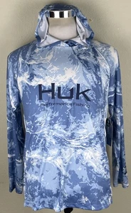 Neu mit Etikett! HUK Pursuit Hoodie Camouflage Mossy Oak Angeln Herren Größe Small - Bild 1 von 6
