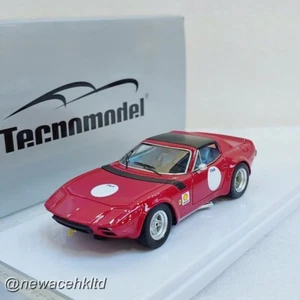 Ferrari GTB/4 Michelotti Press Red Version With Black Tecnomodel 1/43 #TM43-10B - Picture 1 of 2