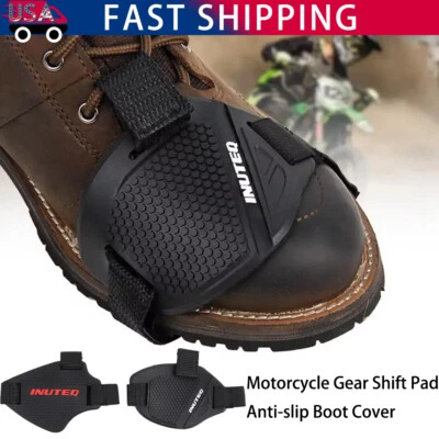 Motorcycle Shift Guard Cover Protect Boot Covers Anti-slip Shoe Covers for Rainy - Image 1 of 4