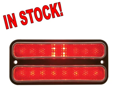 Chevy C10 GMC 1968-1972 camioneta pickup marcador lateral LED señal de giro rojo Chevrolet Foto 1 de 4