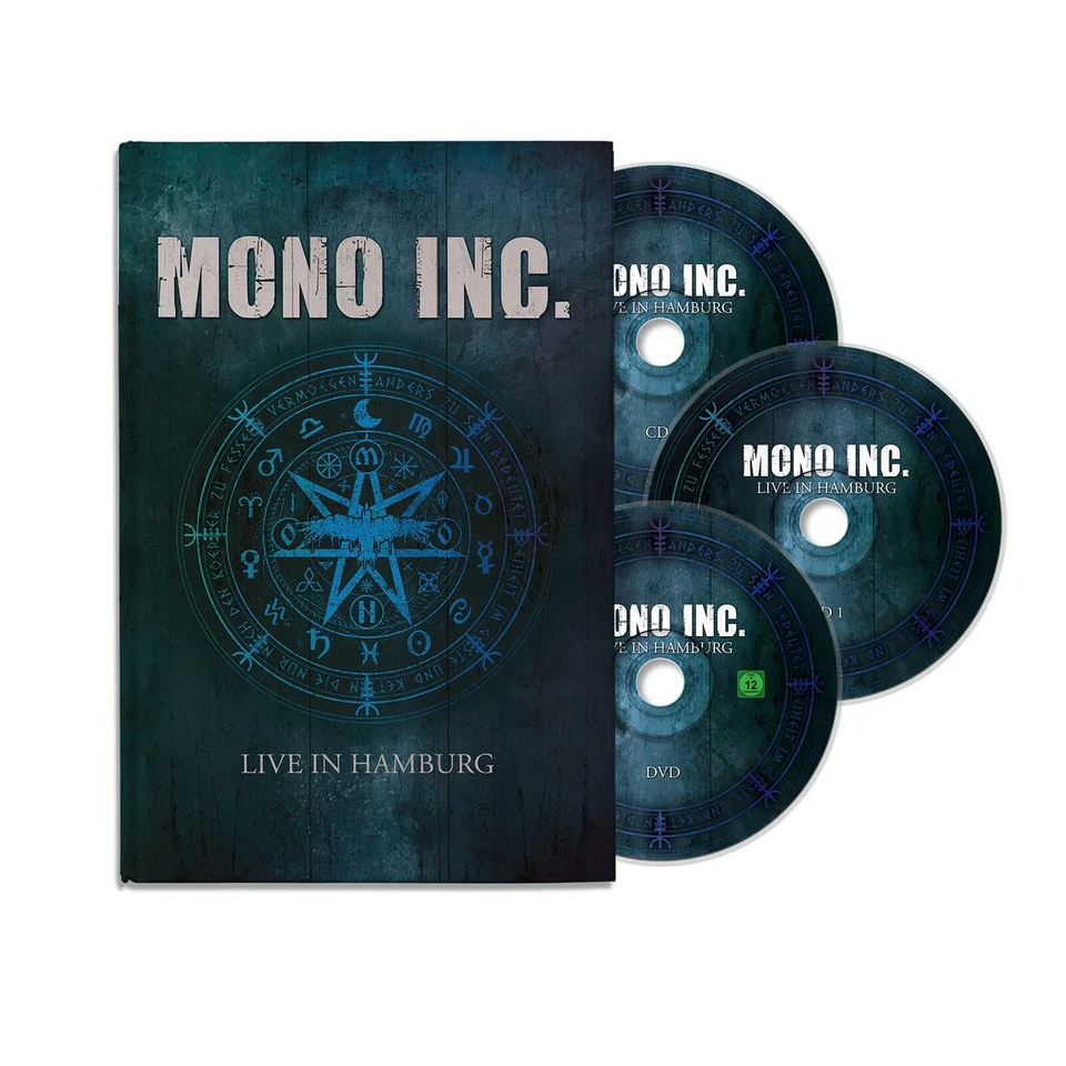 MONO INC. Live in Hamburg LIMITED Deluxe 2CD+DVD MediaBook 2023 - Bild 1 von 2