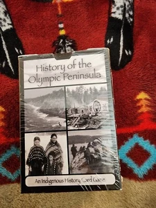 History of the Olympic Peninsula. Single Deck Card Game, Native Teaching Aid. - Picture 1 of 2