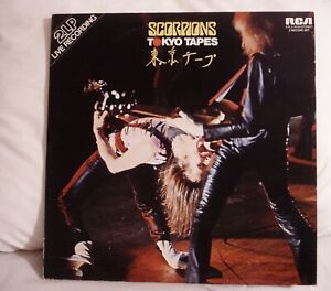 Scorpions "Tokyo Tapes" 2-12"LP RCA CPL2-3039 1978 1st press EX/EX Hard n Heavy!