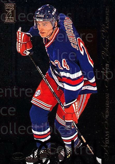 1995-96 Donruss Elite Rookies #14 Niklas Sundstrom - Image 1 of 1
