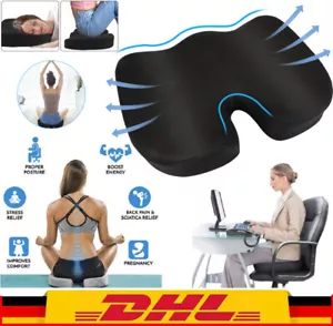 Orthopädisches Sitzkissen Keilkissen Ergonomische Stuhlauflage Bürostuhl-Kissen - Bild 1 von 19