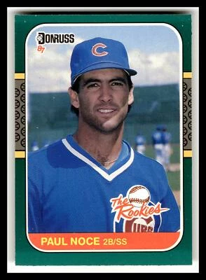 1987 Donruss The Rookies #51 Paul Noce - Image 1 of 2