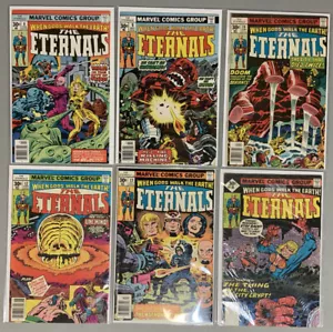 🔥Key MCU Lot🔥Eternals Vol.1 #8 9 10 12 13 16 (1977)🔥VF(7.5) 1st Appearances - Bild 1 von 5