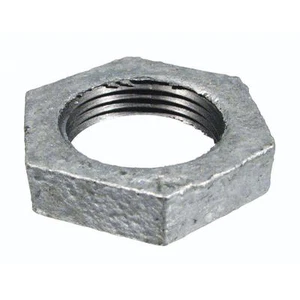 Tuerca trasera galvanizada maleable accesorio de tubería de hierro maleable de 3/4" BSP - Imagen 1 de 1