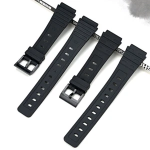 Für Casio Uhrenarmband Armband F91W/F84/F105/108/A158/168/W-59/AE1200/1300/1000 - Bild 1 von 8