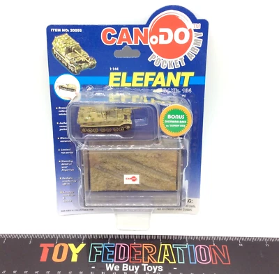 Dragon Models 1:144 CAN DO Pocket Army Tank 20055 ELEFANT Sd.Kfz. 184 - "102" A - Image 1 of 4