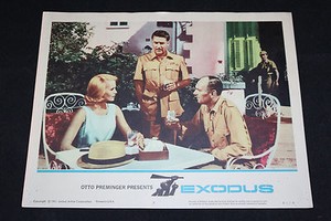 1961 Exodus Lobby Card #7 Otto Preminger 61/4 (C-6)