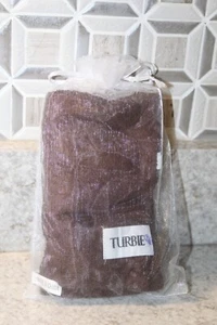 TURBIE TWIST Hair Towel Brown - Picture 1 of 6