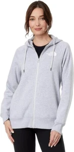 THE NORTH FACE Women's Full-Zip Hoodie, Light Grey Heather, size X-Small - Picture 1 of 3