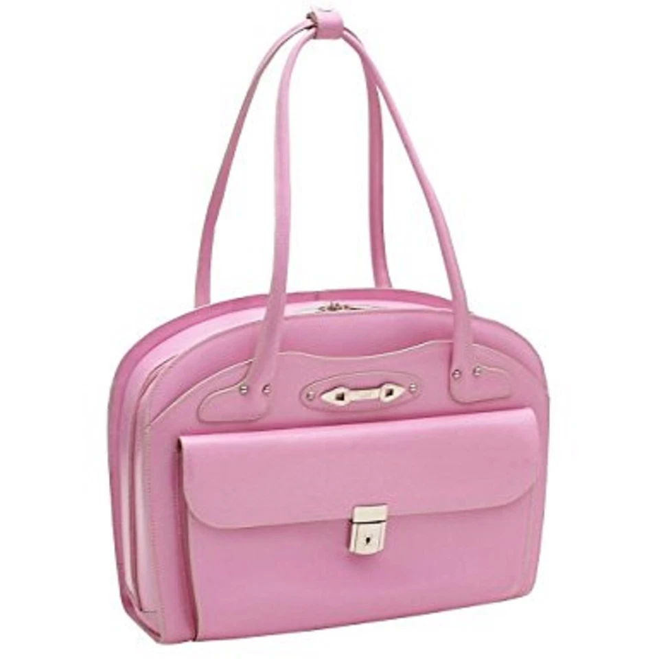McKlein USA LYNDON 96679 Pink Leather Ladies' Briefcase - Image 1 of 1