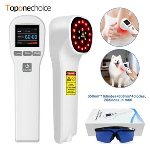 808 Red Light Therapy Device Powerful Laser for Pain Relief Home Cats Dogs Pets - Picture 1 of 12