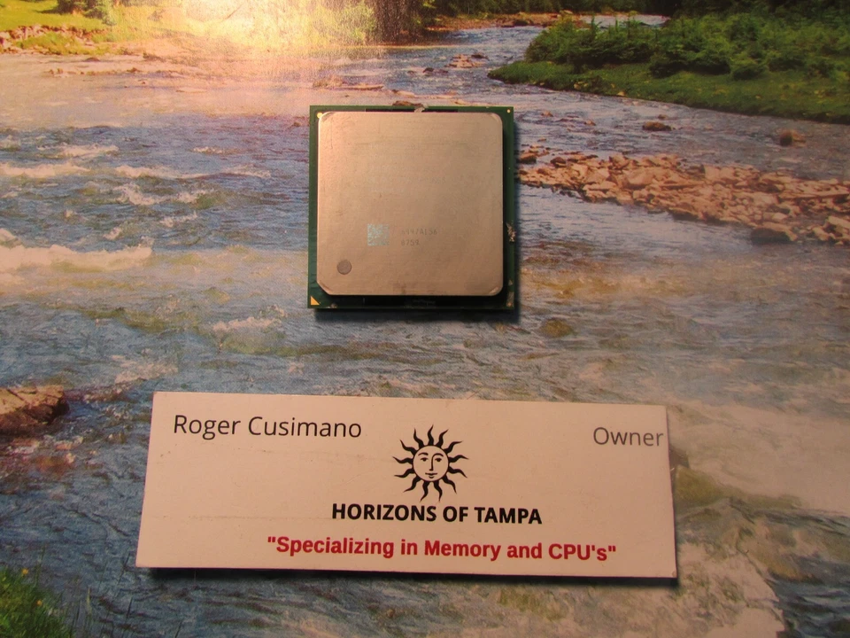 Intel CPU Processor Pentium SL7E2 4 P4 2.80GHZ/1M/533 Socket 478 - SINGLE - Image 1 of 1