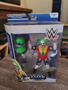 WWE Elite Collection Flashback Series #34 Doink The Clown New Sealed Rare Signed - Picture 1 of 8