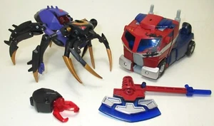 Transformers Animated Revenge of BLACKARACHNIA & OPTIMUS PRIME Incomplete - Picture 1 of 3