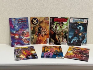 Lot of 7 Marvel Comic Books – Captain America #1, X-Men #3, and lot - Picture 1 of 8