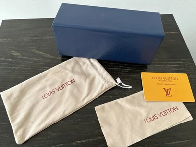 Louis Vuitton кремовый пыли сумка, карты и солнцезащитные очки чехол - Изображение 1 из 4