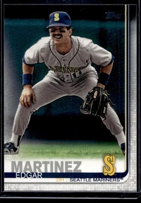 2019 Topps Series 2 SP Photo Variation #436 EDGAR MARTINEZ Mariners Legend - Image 1 of 2