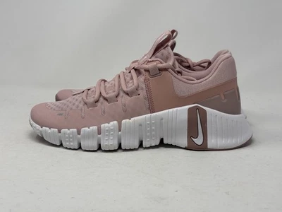Nike Free Metcon 5 Womens Pink Oxford Diffused Taupe Gum Light DV3950 600 - Image 1 of 4