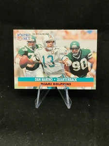 Juego profesional de fútbol americano 1991 - Dan Marino #210 - Miami Dolphins - Imagen 1 de 2