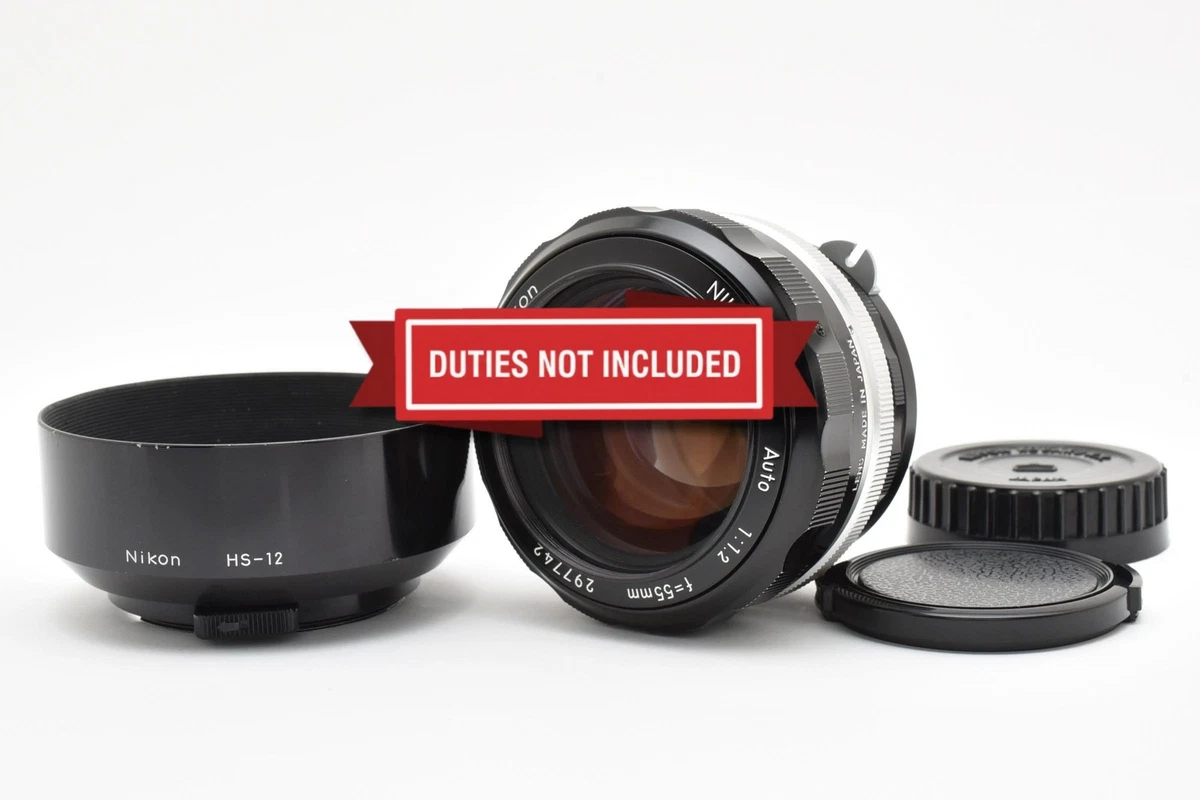 Nikon NIKKOR f/1.2 55mm Focal Camera Lenses for sale | eBay