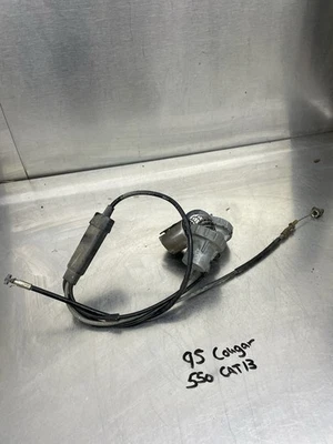 1995 1996 1997 Arctic Cat Cougar 550 OEM acelerador de carburador cable de aceite conjunto de extensión Foto 1 de 4