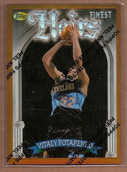 1996-97 Finest Refractors #244 Vitaly Potapenko B BSK - Image 1 of 1