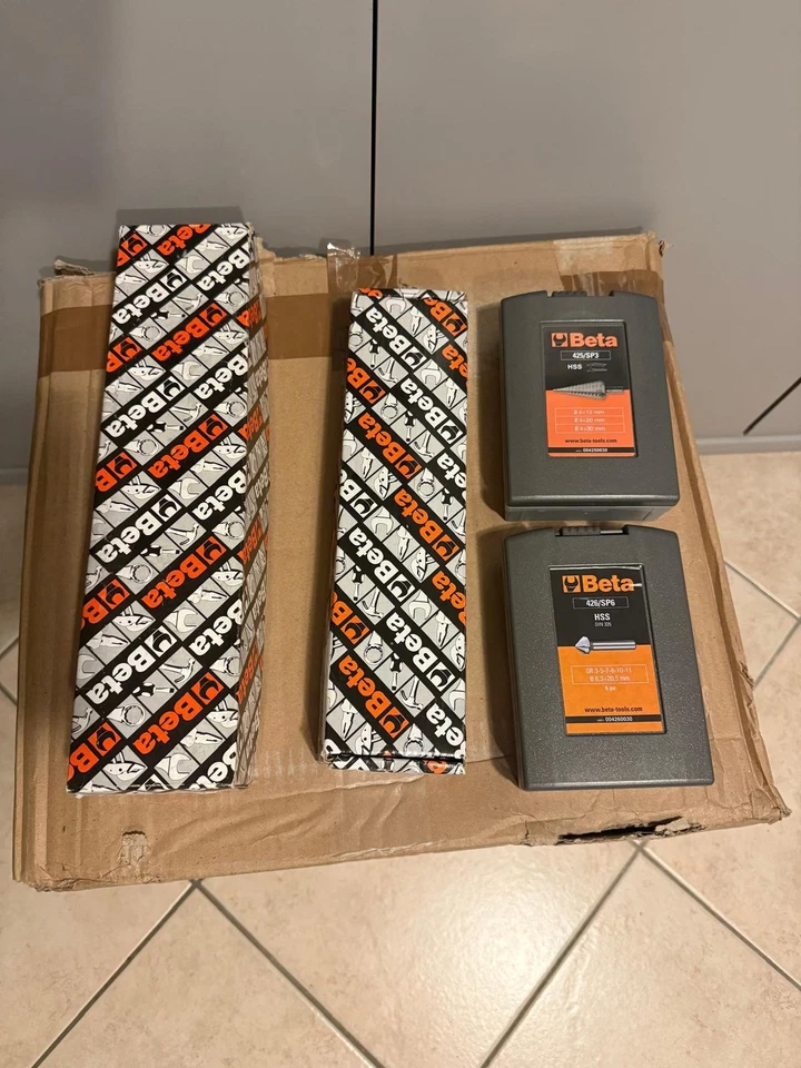 Set Chiavi combinate cricchetto  Beta 142/s15 142sn/s13 + Frese 425/sp3 426/sp6 - Immagine 1 di 4