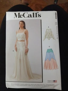 MCCALLS PATTERN 8453 SKIRTS MISSES SIZES 8 10 12 14 16 UNCUT - Picture 1 of 1
