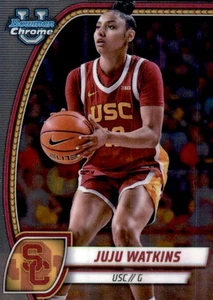 2024-25 Bowman University Chrome #37 Juju Watkins - Picture 1 of 2