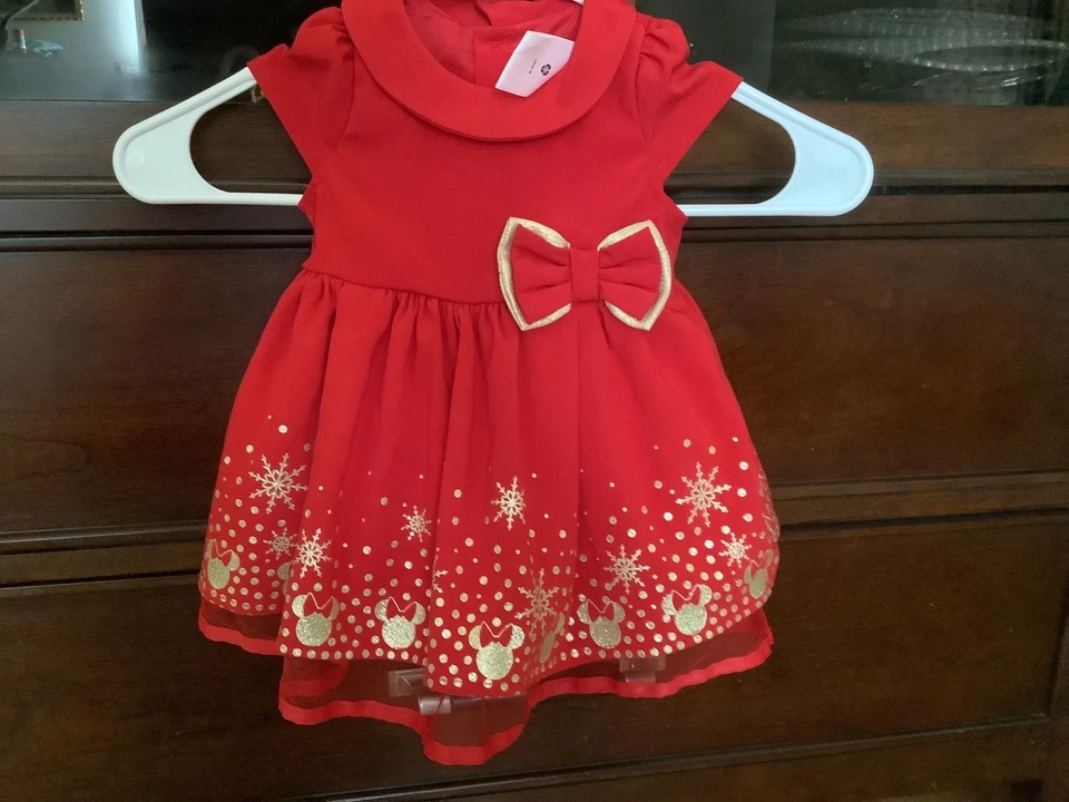 Vestido rojo Disney 3-6 meses Foto 1 de 4