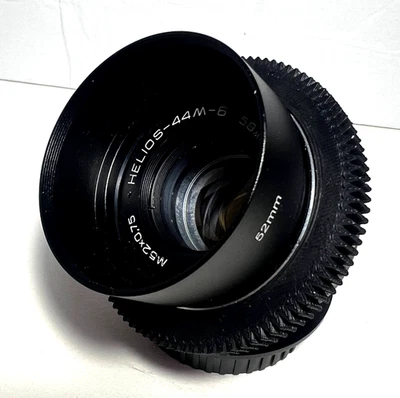 Nueva lente Helios 44M-6 58 mm F2 Bokeh Cine lente para Canon EF Mount cine lente Foto 1 de 4