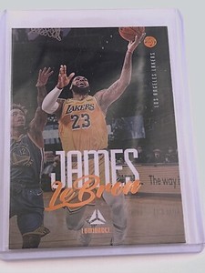 Lebron James 2020-21 Panini Chronicles Luminance Bronze #152 Basketball Card