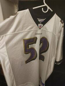 Reebok NFL jersey 2xl RAY LEWIS #52 On field. Baltimore Ravens