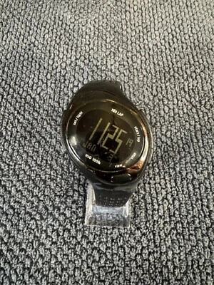 Reloj Digital Nike Bowerman Negro 100M 50 Vueltas Día Fecha WR0085 Batería Nueva Foto 1 de 4