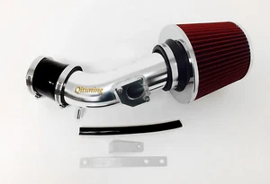 Black Red Air Intake System Kit Filter For 2010-2012 Mazda3 Mazda 3 2.5L L4 - Picture 1 of 1