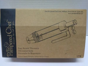 Pampered Chef Easy Accent Decorator Model 1778 Replacement Parts. You Pick - Picture 1 of 24