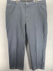 St. John’s Bay Herren Hose 42 X 32 Loose Fit Navy Blau Flat Front - Bild 1 von 9