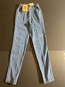 🏍 HARLEY DAVIDSON WOMENS STRETCH JEANS SIZE 6 Elastic Waist NWT - Picture 1 of 13