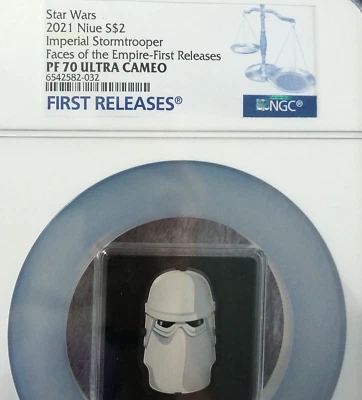 Star Wars ERROR Faces of the Empire SNOWTROOPER ~ STORMTROOPER 2021 ~ PF70 UC FR - Image 1 of 4