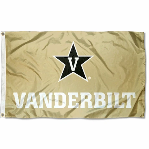 Vanderbilt University Commodores Flag  Large 3x5 Cover