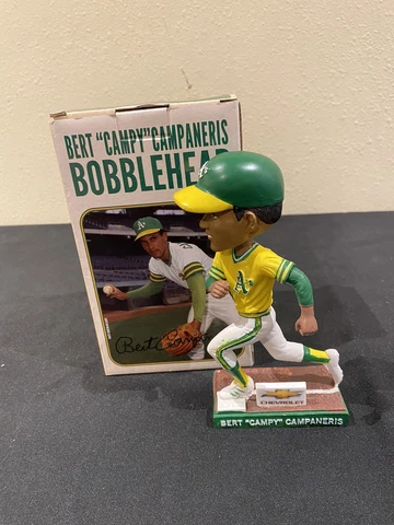 Bert "Campy" Campaneris Oakland Athletics A's Bobblehead NIB 2019 SGA FREE SHIP Cover