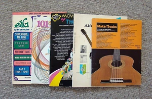 PRICED TO SELL, FIVE (5) VINTAGE GUITAR SONG BOOKS. NICE SELETION. - Picture 1 of 6