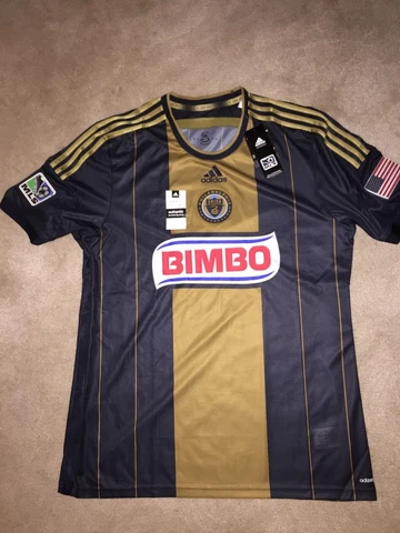 Adidas 14/15 Philadelphia Union Adizero Ultralight Authentic Jersey, Shirt, XL Cover