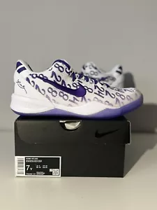 Nike Kobe 8 Protro "COURT PURPLE“ FN0266-101 Size 7Y/8.5 Women's New Authentic - Picture 1 of 8