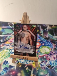 Topps UFC Finest 2024 - Brendan Allen - Autograph Red Black Vapor Refractors /10 - Bild 1 von 2